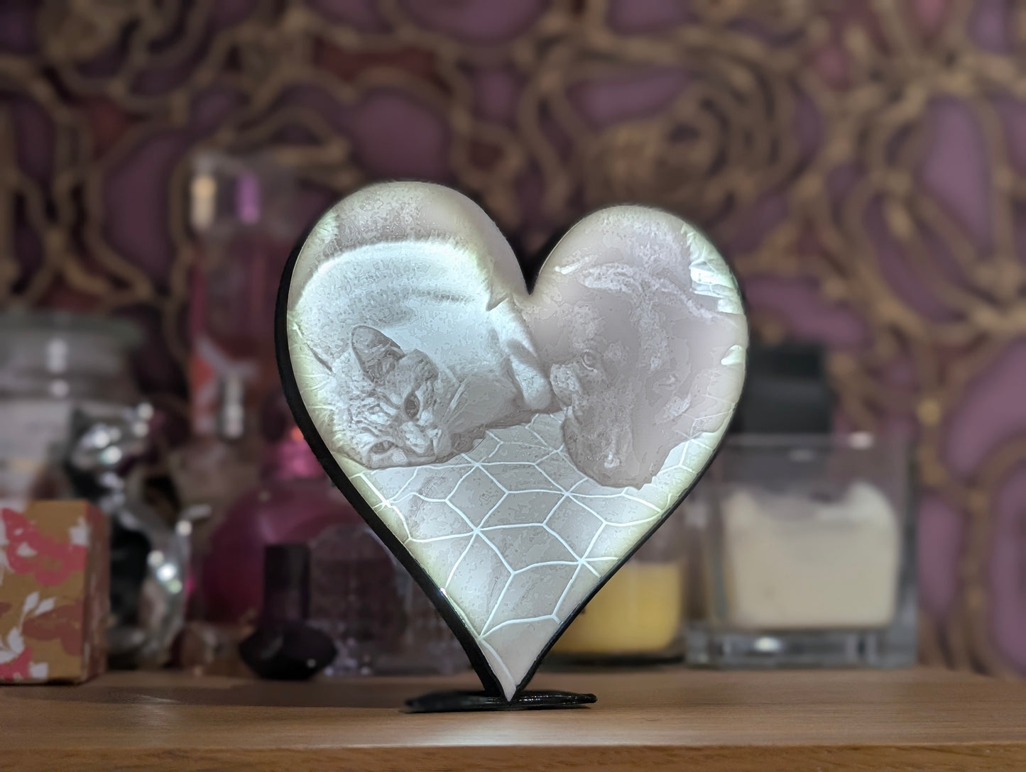 Illuminate Memories: Personalized 3D Printed Lithophane Photo Frame with LED Lighting