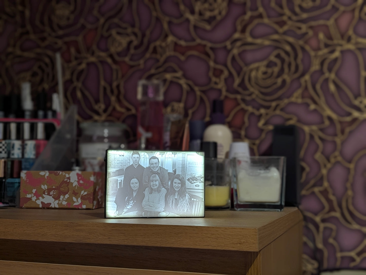 Illuminate Memories: Personalized 3D Printed Lithophane Photo Frame with LED Lighting